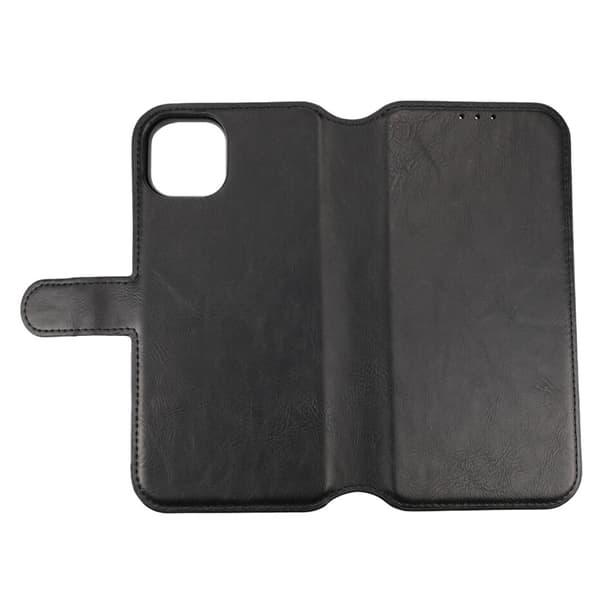 iPhone 15 Plus Plånboksfodral Magnet Rvelon - Svart