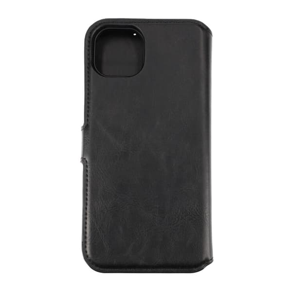 iPhone 15 Plus Plånboksfodral Magnet Rvelon - Svart