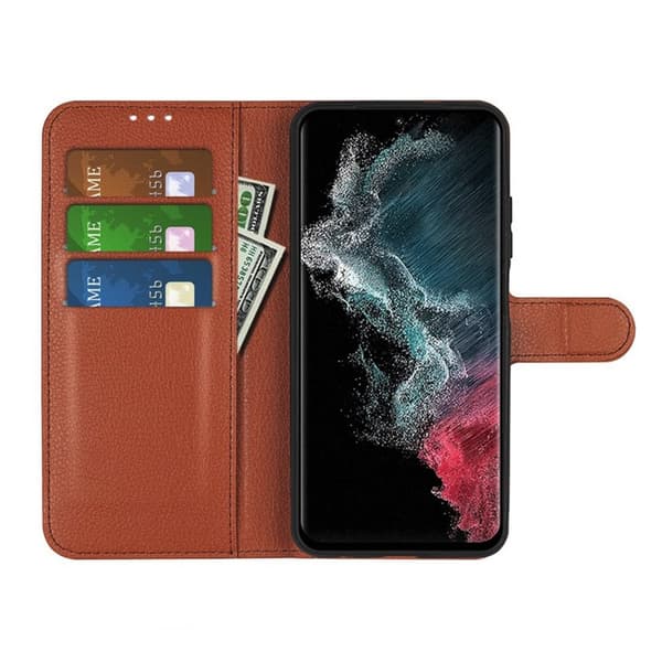 Xiaomi Redmi Note 11 Pro Plånboksfodral med Stativ - Brun