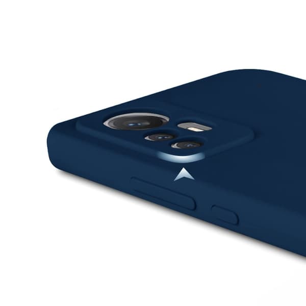 Xiaomi 12 Lite Silikonskal - Mörkblå