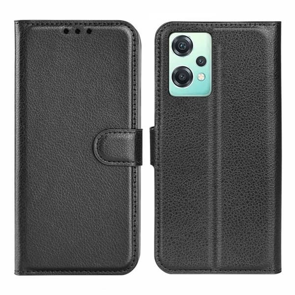 OnePlus Nord CE 2 Lite Plånboksfodral med Stativ - Svart