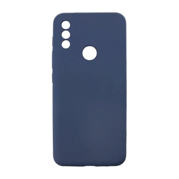 Motorola Moto E20 Silikonskal med Kameraskydd - Blå