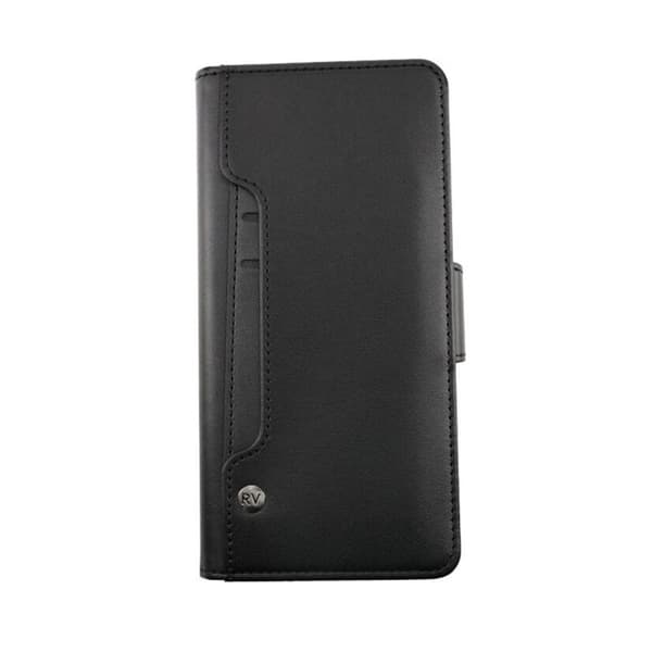 Samsung Galaxy S22 Ultra Plånboksfodral med Extra Kortfack Rvelon - Svart