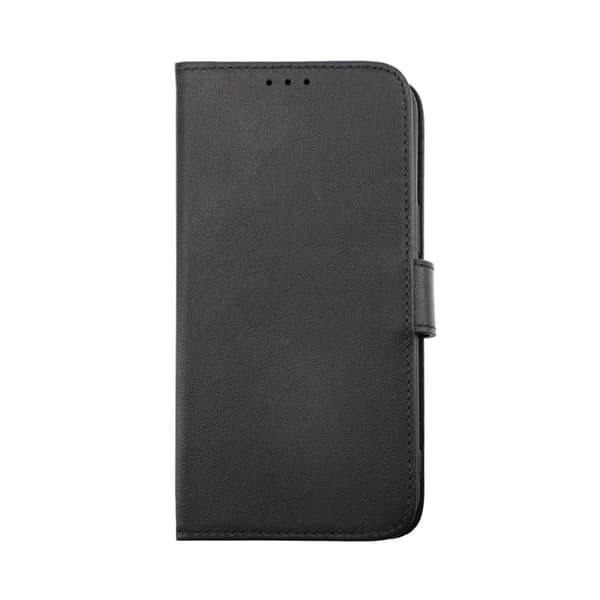iPhone 14 Plus Plånboksfodral Läder Rvelon - Svart