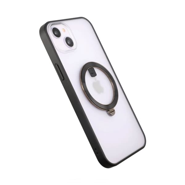 iPhone 14 Plus Skal med MagSafe Stativ Rvelon - Svart