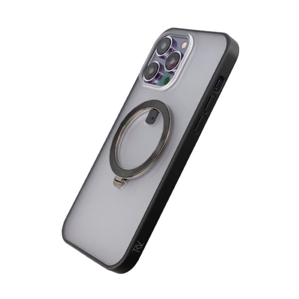 iPhone 14 Pro Skal med MagSafe Stativ Rvelon - Svart