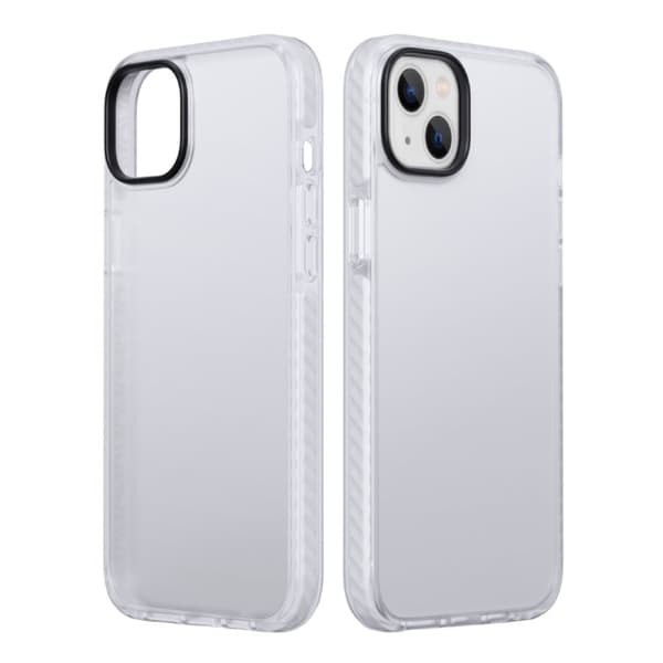 iPhone 14 Plus Stöttåligt TPU Mobilskal - Vit