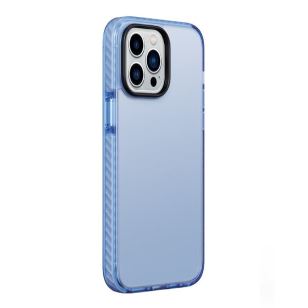 iPhone 14 Pro Stöttåligt TPU Mobilskal - Blå