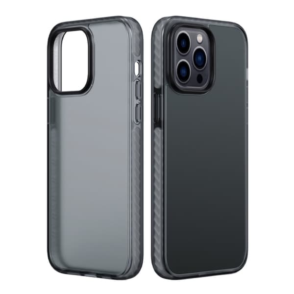 iPhone 14 Pro Max Stöttåligt TPU Mobilskal - Svart