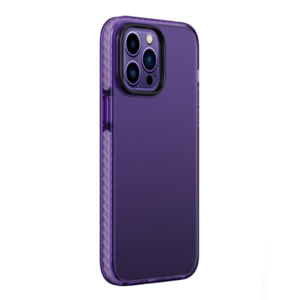 iPhone 13 Pro Stöttåligt TPU Mobilskal - Lila