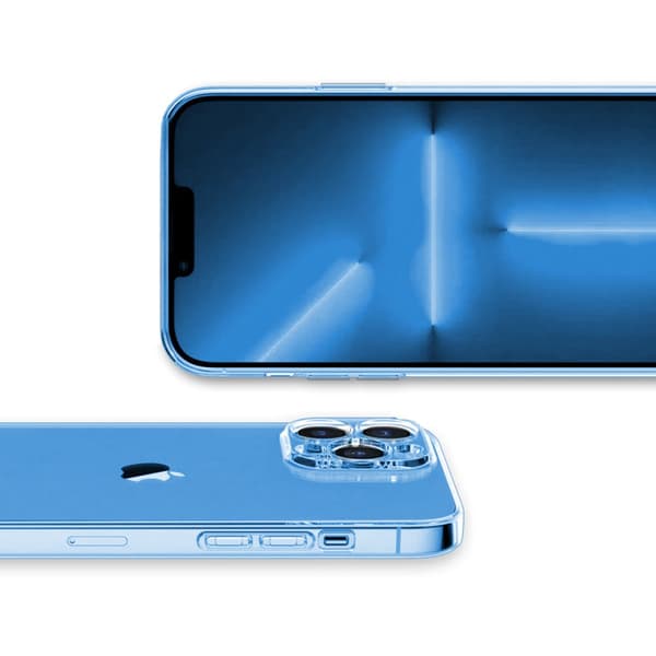 iPhone 13 Mobilskal Ultratunt TPU - Blå
