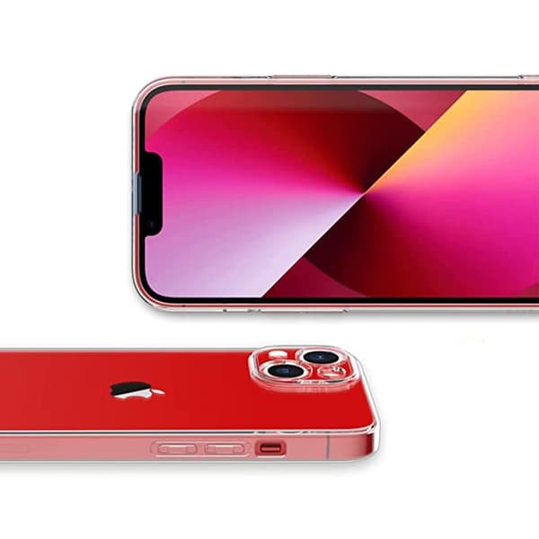 iPhone 14 Plus Mobilskal Ultratunt TPU - Transparent