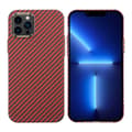 Miniatyrbillede 1 af 6: Kolfiber Skal iPhone 12/12 Pro - Röd
