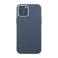 Miniatyrbillede 2 af 6: Kolfiber Skal iPhone 12 Pro Max - Blå