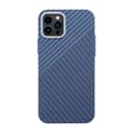 Miniatyrbild 2 av 6: Kolfiber Skal iPhone 12/12 Pro - Blå & Grå