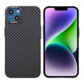 Miniatyrbillede 1 af 6: Kolfiber Skal iPhone 13 - Svart