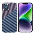 Miniatyrbillede 1 af 6: Kolfiber Skal iPhone 12 Pro Max - Lila & Blå