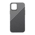 Miniatyrbillede 3 af 6: Kolfiber Skal iPhone 12 Pro Max - Svart & Vit