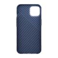 Miniatyrbillede 4 af 6: Kolfiber Skal iPhone 13 - Blå & Grå