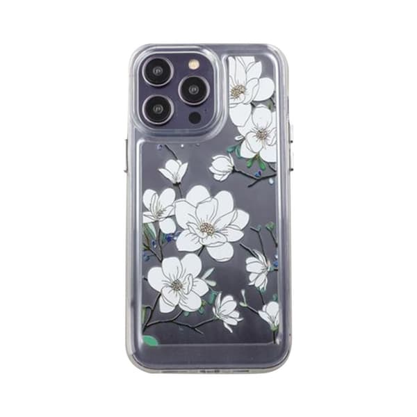 iPhone 14 Pro Max Mobilskal med motiv - Kvistar och Blommor