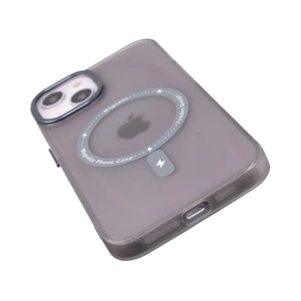 iPhone 14 Plus Mobilskal med MagSafe - Frostat Svart