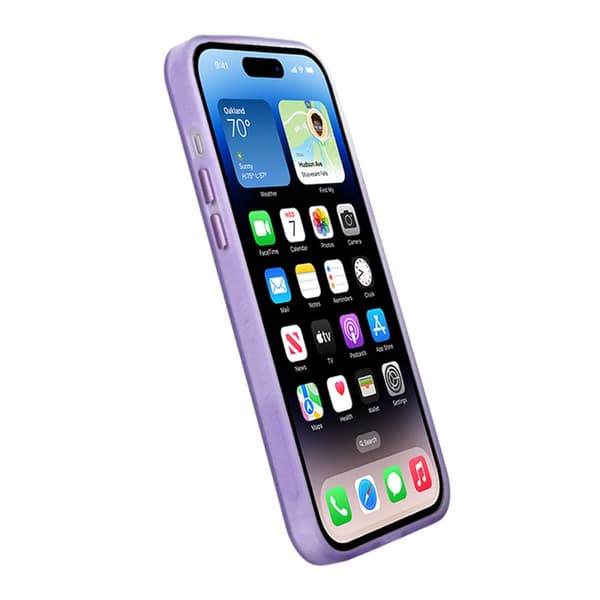 iPhone 14 Plus Mobilskal - Frostat Lila
