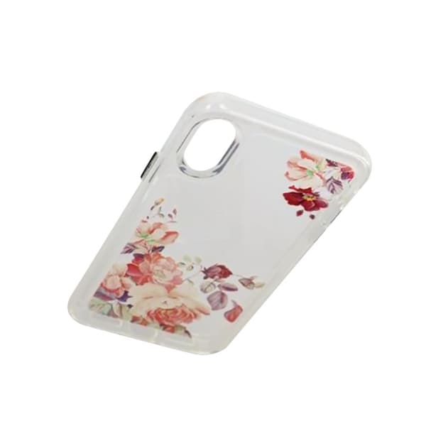 iPhone X/XS Mobilskal med motiv - Retro Blommor