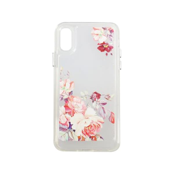 iPhone X/XS Mobilskal med motiv - Retro Blommor
