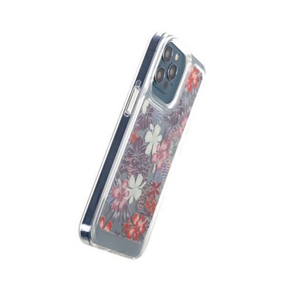 iPhone 12/12 Pro Mobilskal med motiv - Röda Blommar