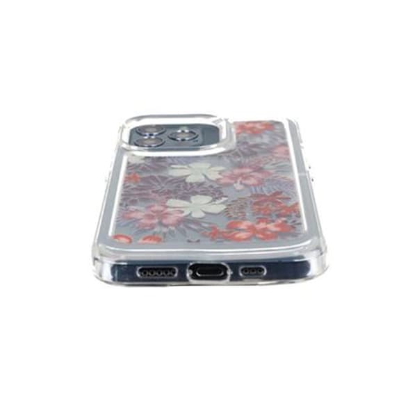 iPhone 12/12 Pro Mobilskal med motiv - Röda Blommar