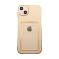 Miniatyrbillede 1 af 3: iPhone 14 Stöttåligt Skal med Korthållare - Gul