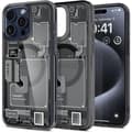 Pikkukuva 1 / 6: Ultra Hybrid Mag -kotelo MagSafella iPhone 15 Prolle, harmaa ja musta