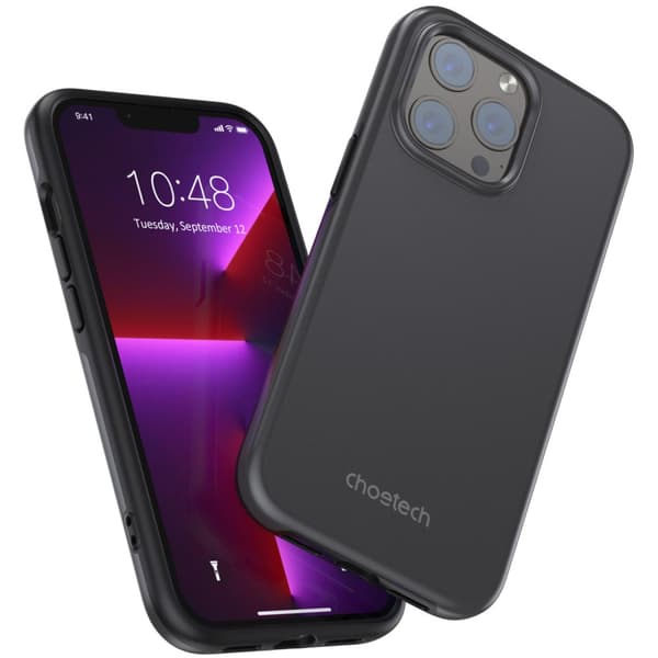 Suojakuori iPhone 13 Pro MFM -pudotussuojakuorelle, musta