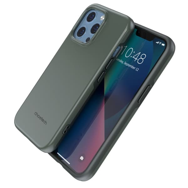 Cover til iPhone 13 Pro Max MFM Anti-drop cover grøn