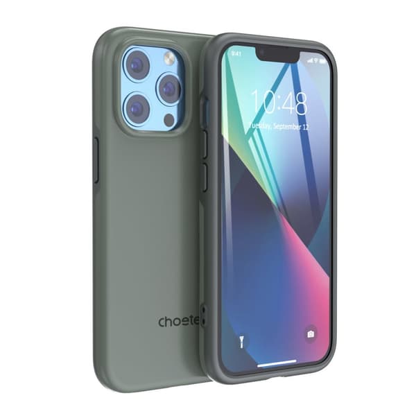 Cover til iPhone 13 Pro Max MFM Anti-drop cover grøn