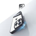 Miniatyrbillede 2 af 6: Stivt etui med gelramme og indbygget stativ til iPhone 14 Pro, sort