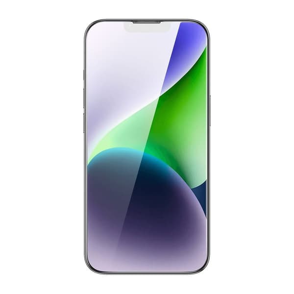 Hærdet glas til iPhone 14 Plus / 13 Pro Max med 0,4 mm højttalercover SÆT
