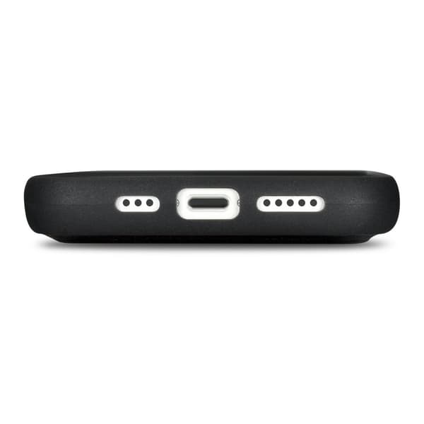 2in1 nahkainen läppäkuori iPhone 14 Anti-RFID -lompakkokotelo, musta