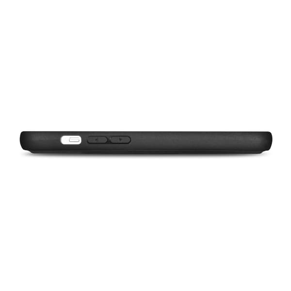 2in1 nahkainen läppäkuori iPhone 14 Anti-RFID -lompakkokotelo, musta