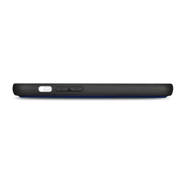 2-i-1 læder Flip Cover iPhone 14 Plus Anti-RFID pung etui Blå