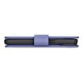 Pikkukuva 4 / 6: 2in1 nahkainen läppäkuori iPhone 14 Pro Max Anti-RFID -lompakkokotelo Vaalean violetti