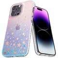 Miniatyrbillede 3 af 6: iPhone 14 Plus Heart Star Series ZODIAC etui med stjerner