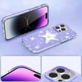Miniatyrbillede 6 af 6: Star cover til iPhone 14 Plus Heart Star Series PURPLE STAR