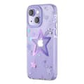 Miniatyrbillede 1 af 6: Star cover til iPhone 14 Plus Heart Star Series PURPLE STAR