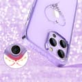 Miniatyrbillede 3 af 6: iPhone 14 Plus cover dekoreret med Wish Series krystaller