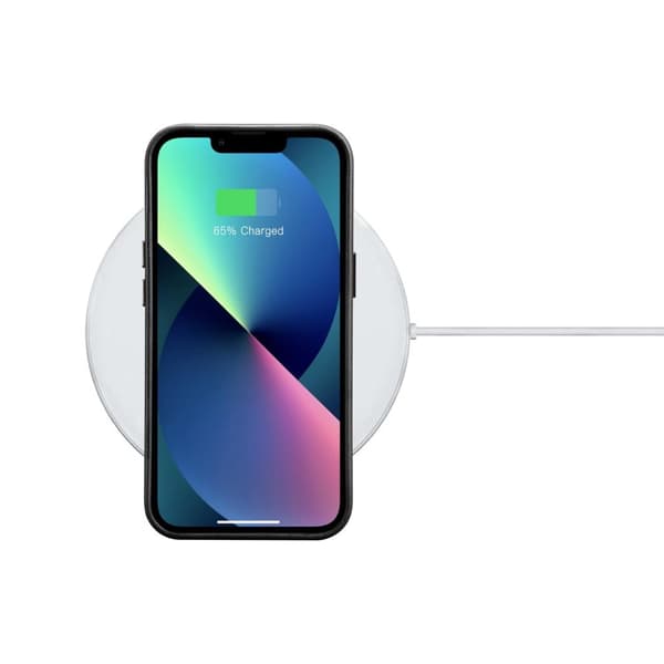 iPhone 14 Plus magnetisk læderetui med MagSafe Oil Wax Premium læderetui sort