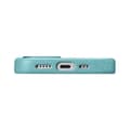 Miniatyrbillede 5 af 6: iPhone 14 Plus magnetisk læderetui med MagSafe Litchi Premium læderetui grønt