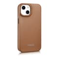 Miniatyrbillede 3 af 6: iPhone 14 Plus læderetui med magnetisk klap MagSafe CE Premium Læder lysebrun