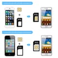 Pikkukuva 5 / 6: SIM-korttisovitin mikro/mini-/nano-SIM-kortille
