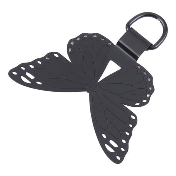 Silmukka kännykän hihnalle / kännykkäketjulle - Butterfly Black